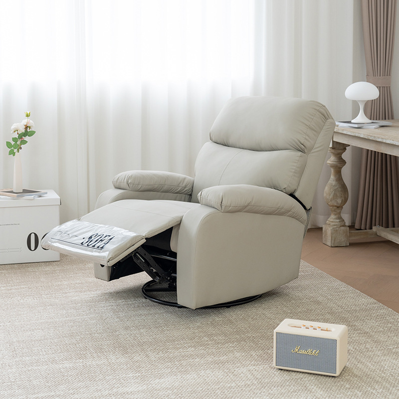 Electric Recliner Chair Single Sofa Swivel Rocking Lounge Chair With Massage Function For Living Room Adults And Elderly