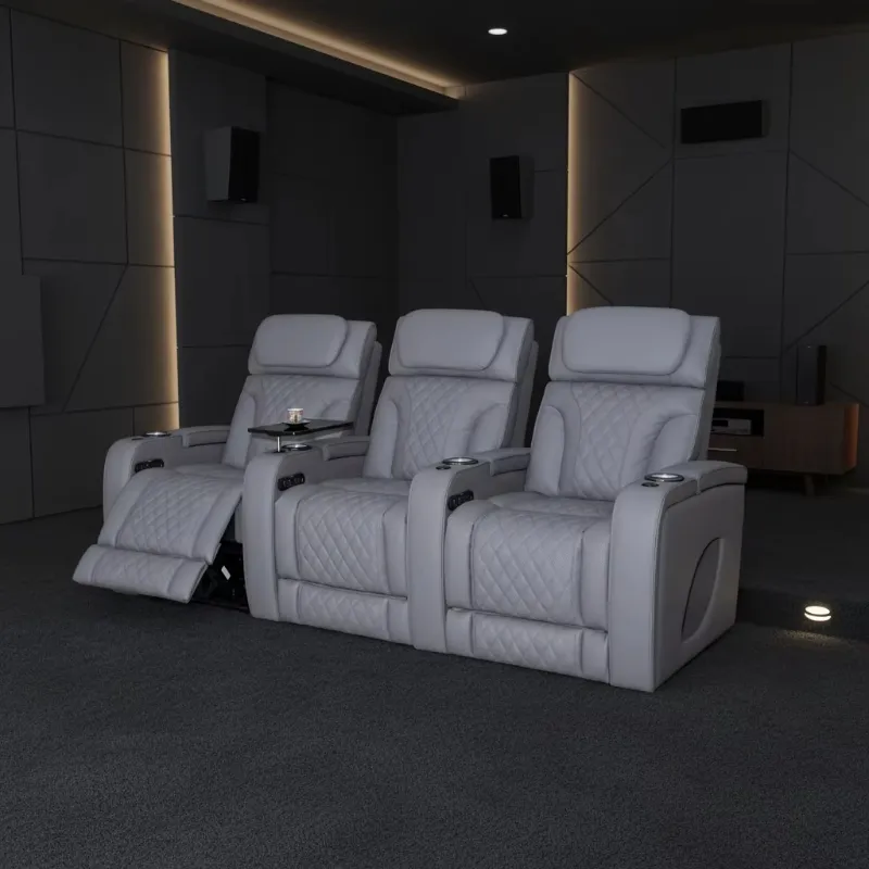 Customizable Microfiber Cinema Lounge Sofa Detail 4