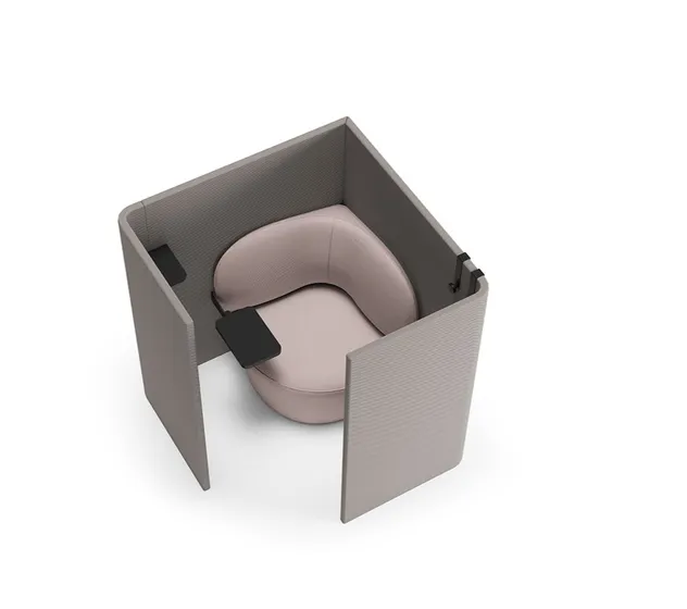 Modular Public Area Combination Functional Durable Office Sofa with Screen Private Space