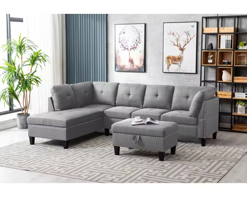 Modern Sofa Close Up