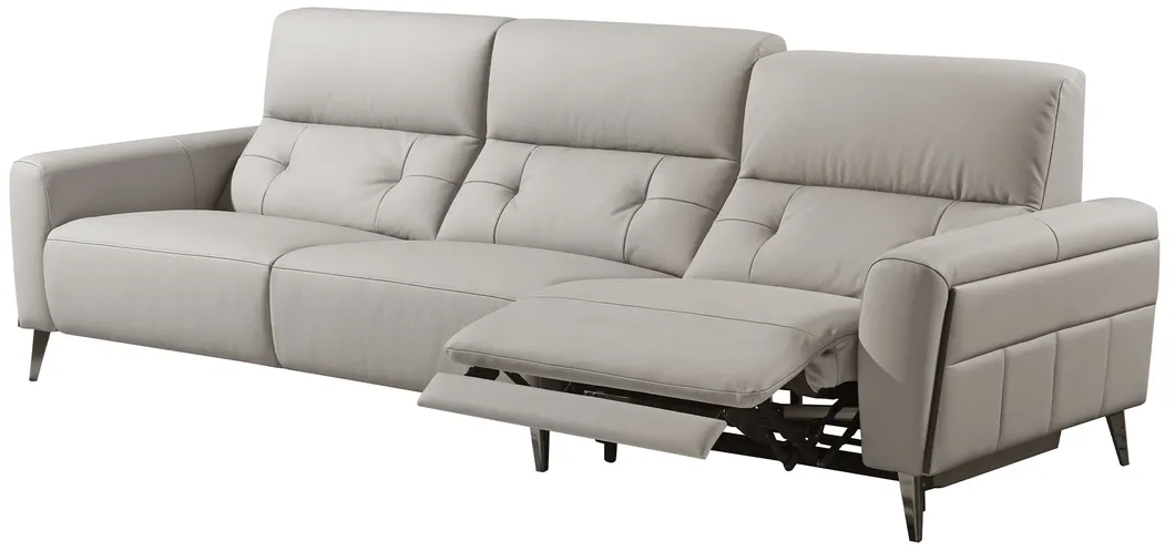 Modern Leather Sleeper Sofa Couch Detail 8