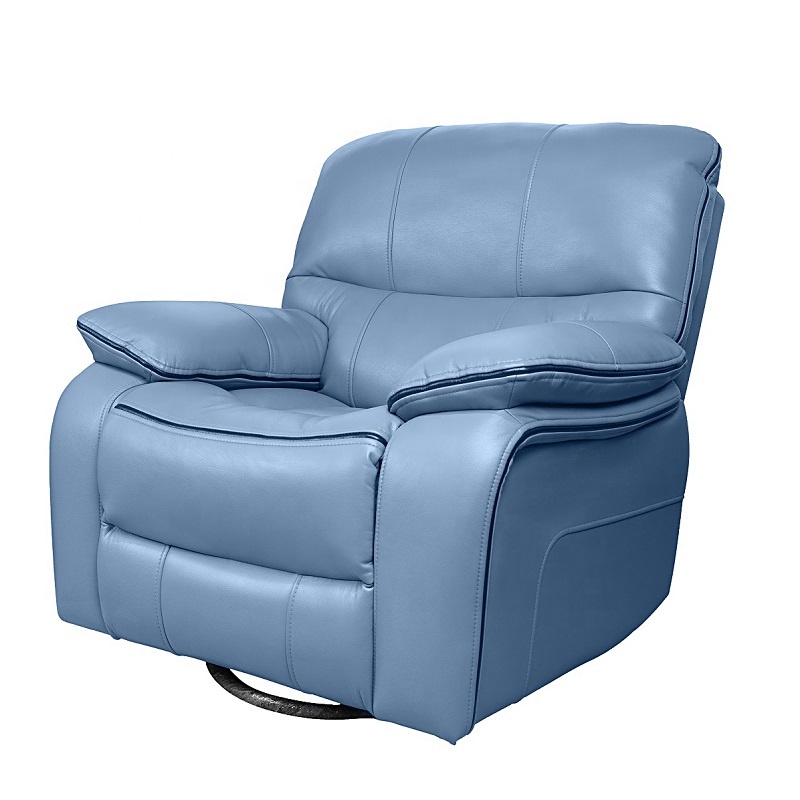 Hot Sale Custom Revolve Recliner Sofa Comfortable Smart Sonic Vibration Leather Sofa for Sale
