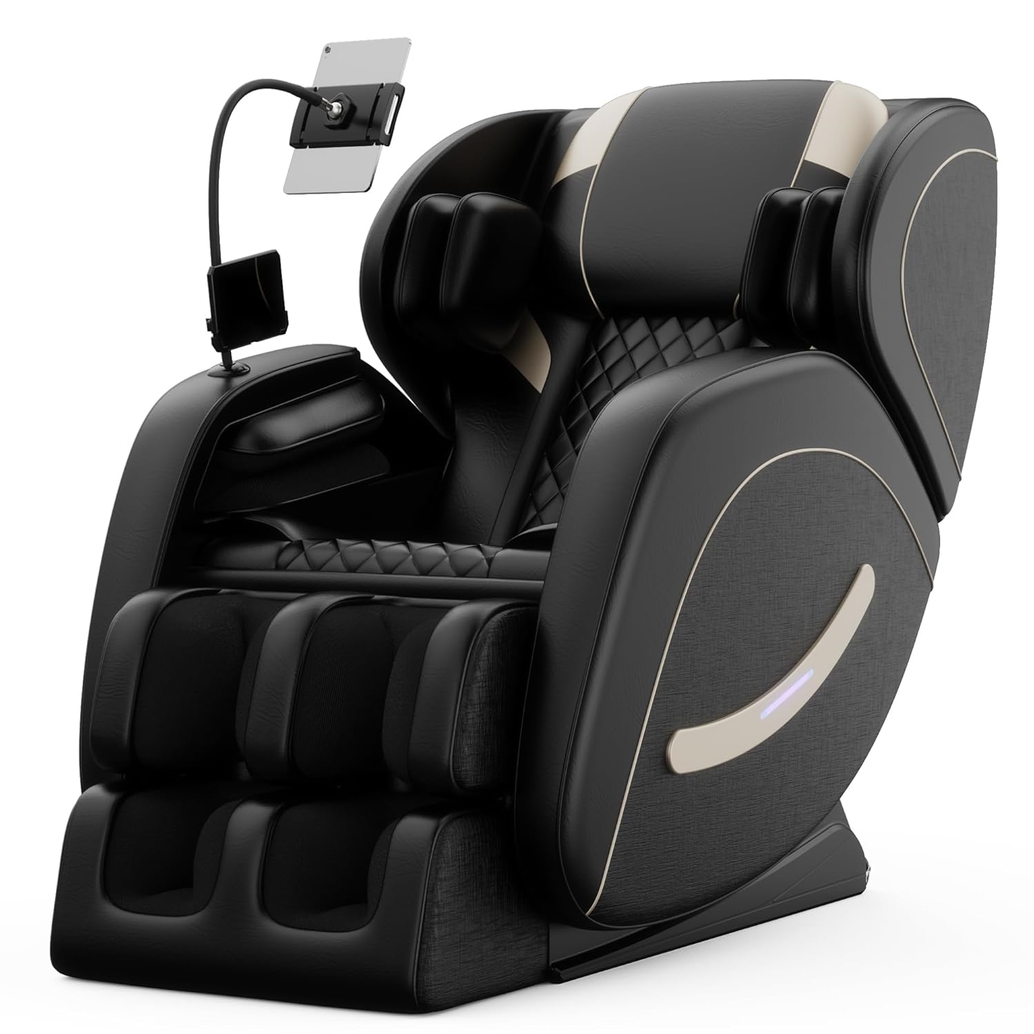 Electric Leather Massage Recliner Sofa Zero Gravity Full Body &amp; Foot Massager with Musical Function Multi-function Chair
