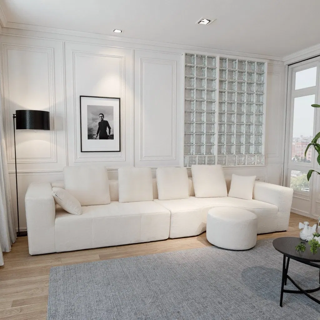 Modern Modular Sofa for Small Spaces - Stylish and Functional