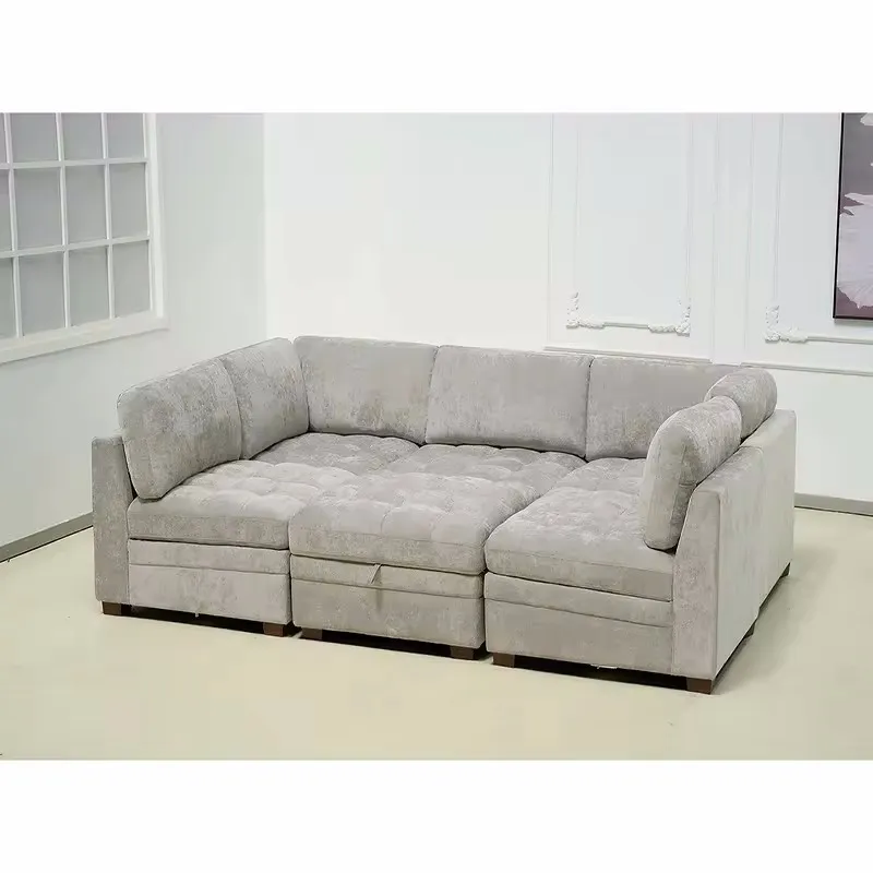 Modular Sofa Armrest Setup