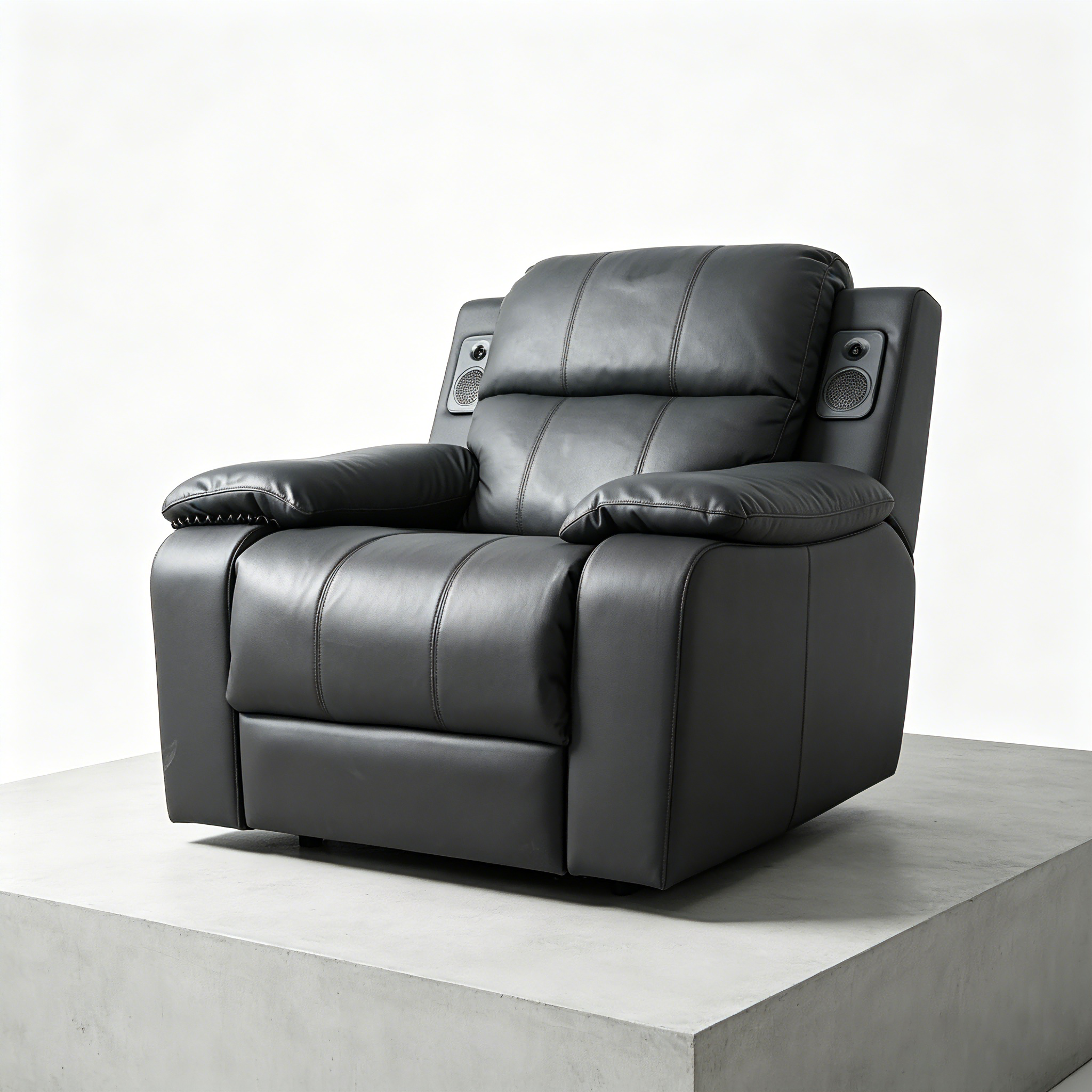 Music Vibration Sofa Chair Zero Gravity Recliner with 4D Somatosensory Vibration Massage for Home Theater Living Room