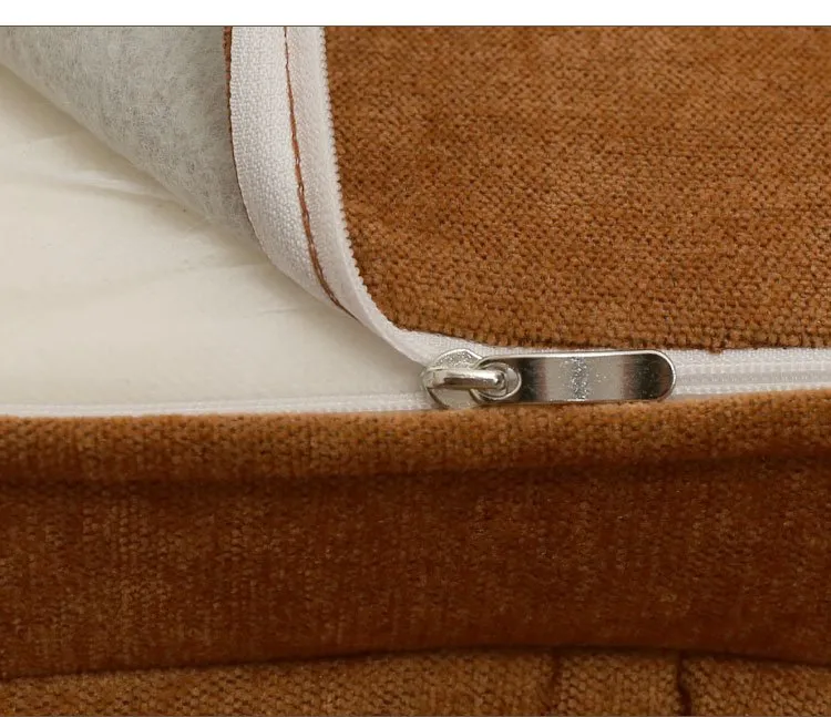 Custom Sofa with Ergonomic Seat Contour Designed for Optimal Lumbar Support and Long Sitting Comfort