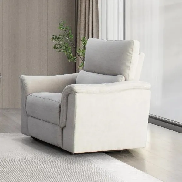 Modular Electric Reclining Leather Sofa View 2
