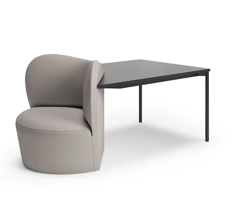 Modular Public Area Combination Functional Durable Office Sofa with Screen Private Space