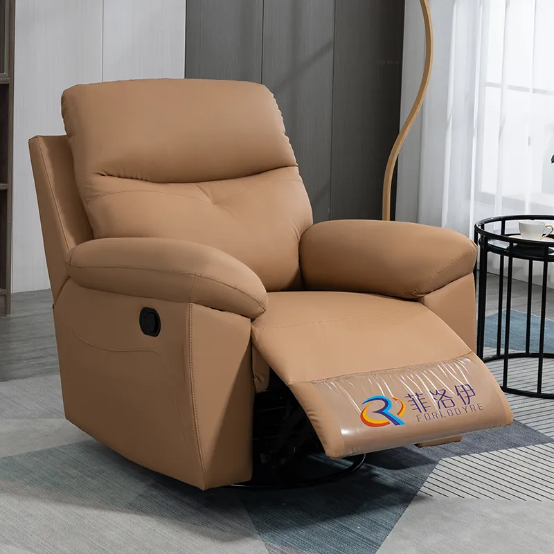 Ergonomic Recliner Sofa with Lumbar Support for Office Lounge
