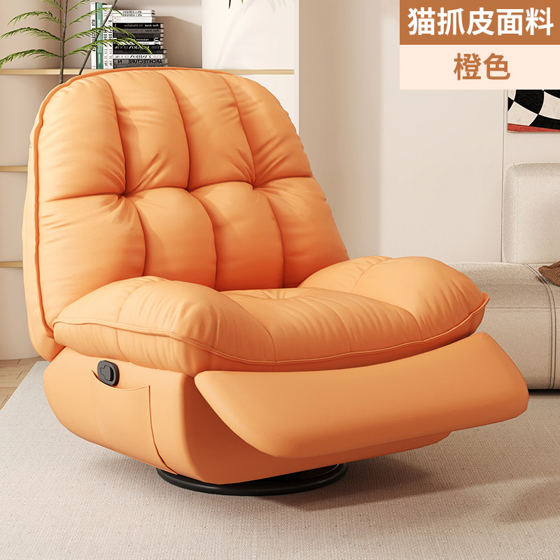 Factory Wholesale High Quality Single Electric Swivel Recliner Comfortable Multifunctional Living Room Rocking Sofa Chair Metal