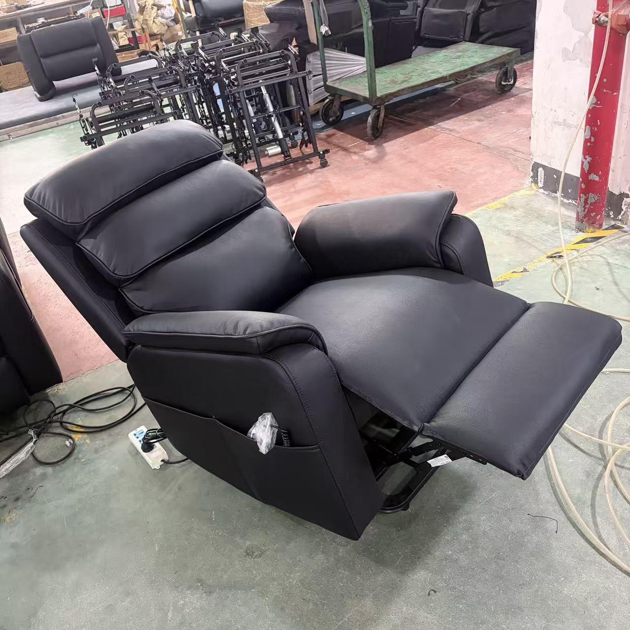 Modern Lift Chair for Elderly with Power Recliner Stand up Motorized Wood Frame Senior Assist Home Furniture