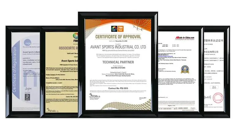 Seating Quality Certificates