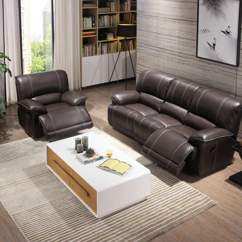 High Back Modern Corner Office Sleeper Furniture Living Room Chairs Chesterfield Leather Message Sofa