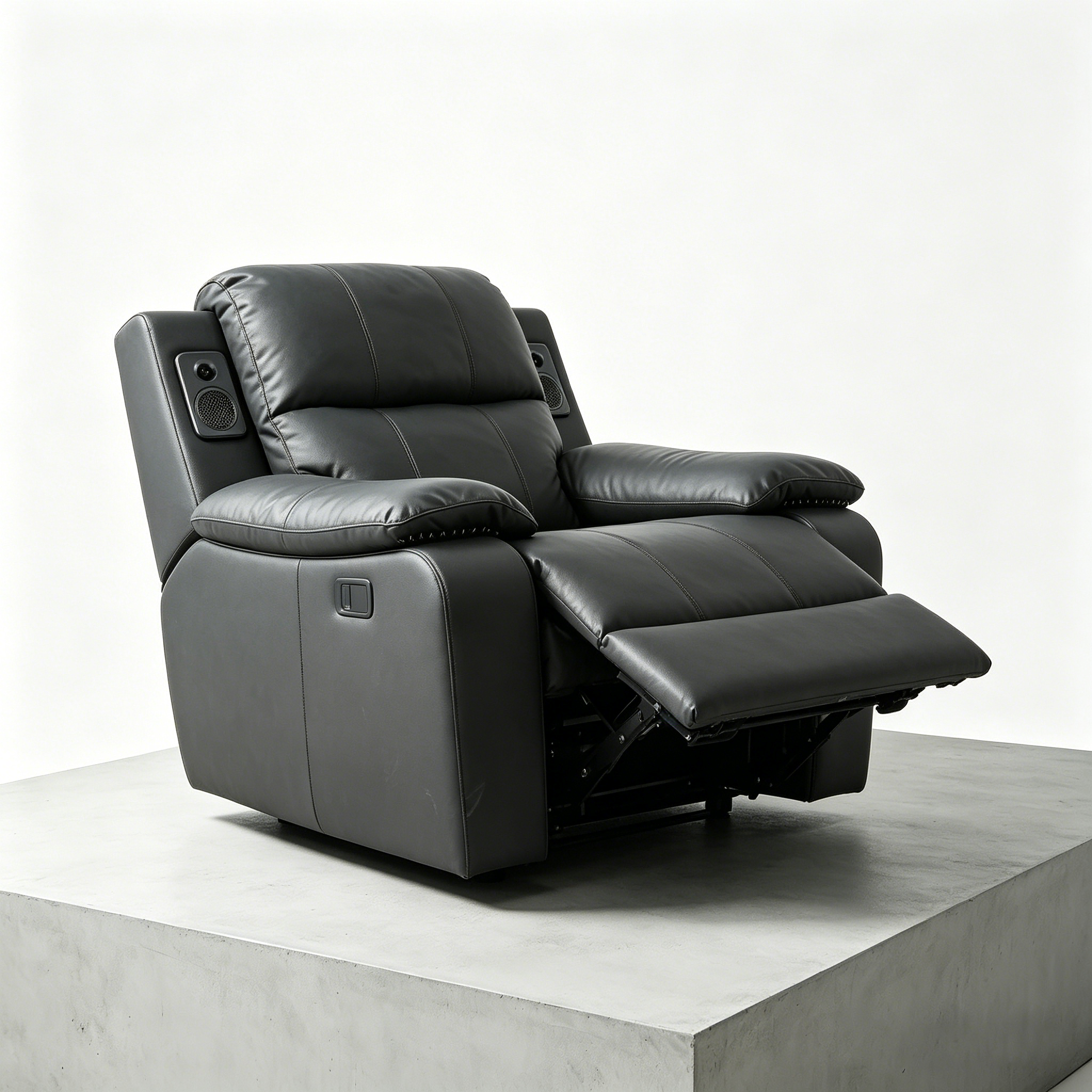 Music Vibration Sofa Chair Zero Gravity Recliner with 4D Somatosensory Vibration Massage for Home Theater Living Room