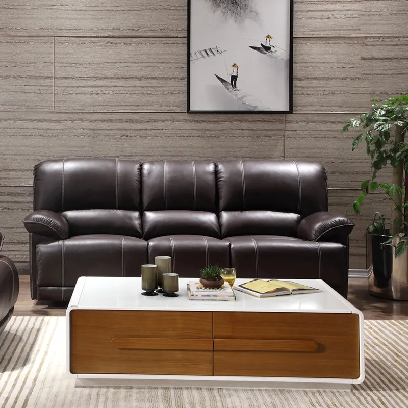 High Back Modern Corner Office Sleeper Furniture Living Room Chairs Chesterfield Leather Message Sofa