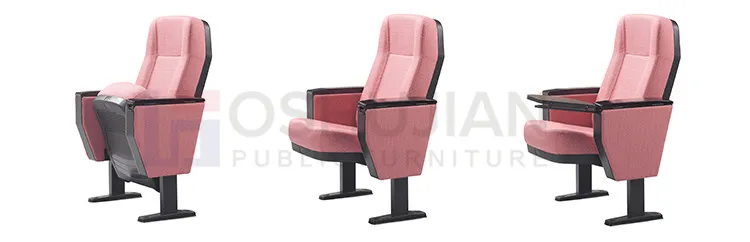 Customized Movie Fabric Folding Cinema Theater Seating Dimensions