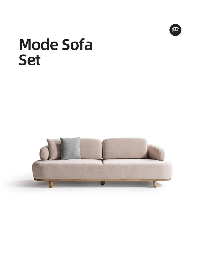 Italian Modern Living Room Furniture High End Leisure Modular Fabric Sofa Chair