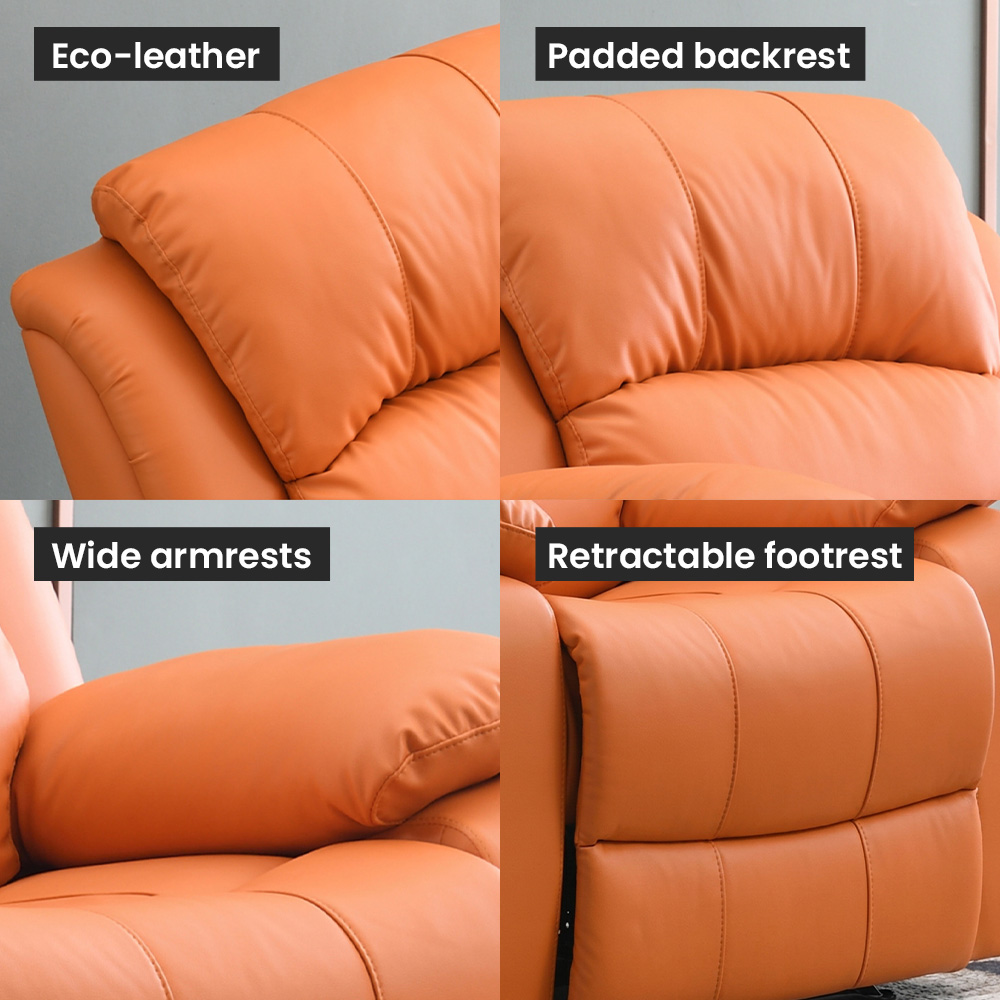 Modern Zero Wall Power Recliner Chair Tech Fabric Wall Hugger Electric Motion Sofa for Small Spaces