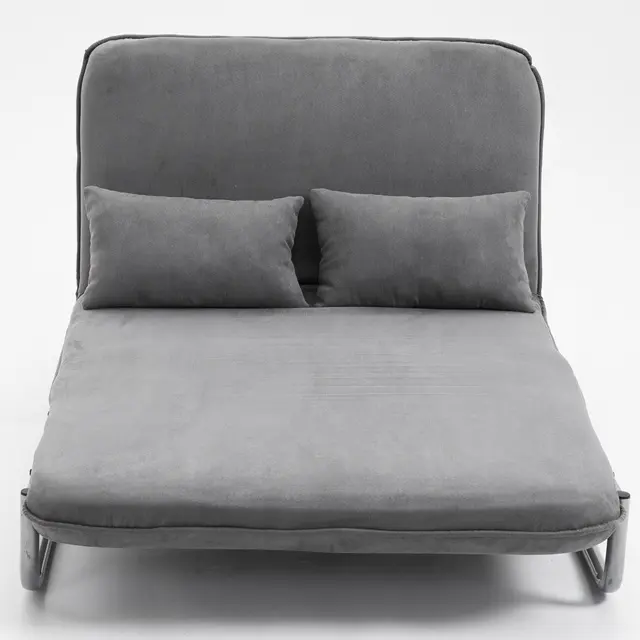 Factory Direct Sale High Quality High Back Fabric Foldable Loveseat Sofa Bed
