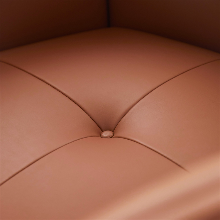 Wholesale 360 Degree Swivel Rocking Sofa Recliner Chair Relax Nordic Armchair with Leather for Bedroom Living Room