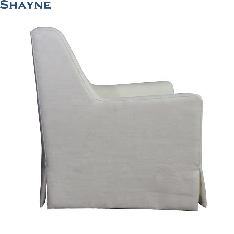 Shayne ODM Luxury High-end Customize Upholstery Manufacturer American Style Furniture in Hangzhou Recliner Swivel Rocker Chair