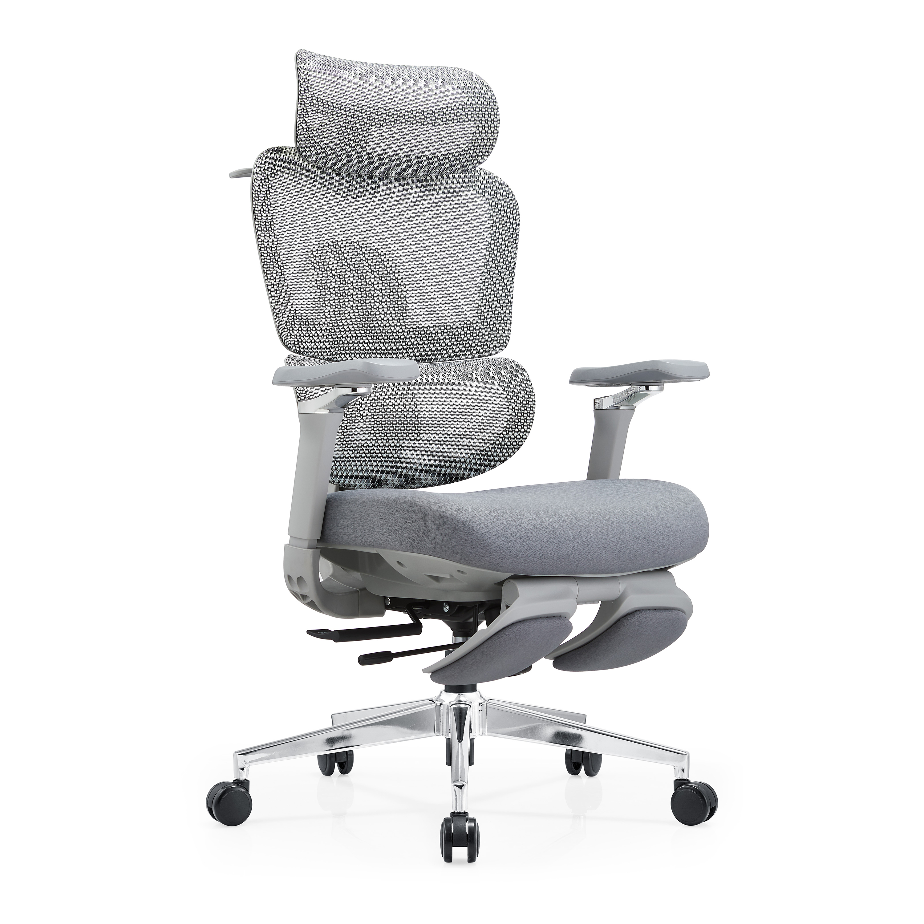 Factory Customized Home Office Network Chair with Breathable Backrest and Ergonomic Wheel Lift with Foot Pedal for Lunch Break