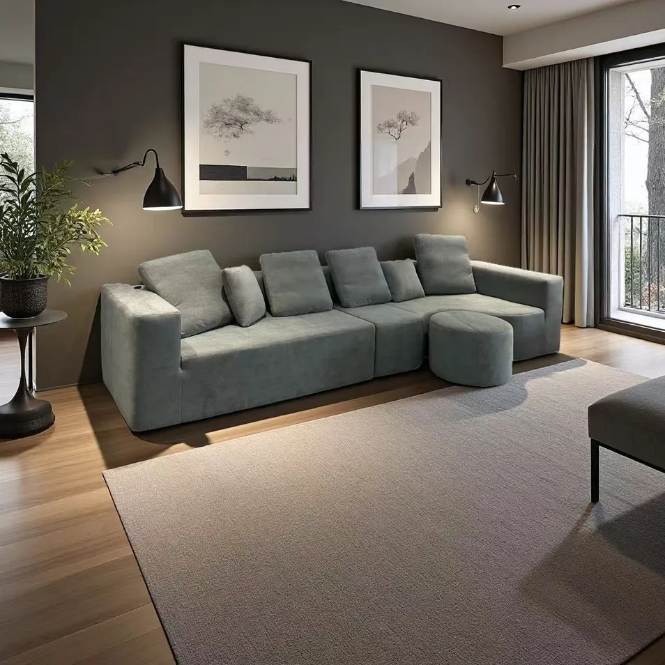 Modern Modular Sofa for Small Spaces - Stylish and Functional