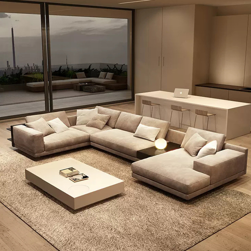 Foshan Wholesale Living Room Furniture Set Functional Sectional Modern Furniture Living Room Sofa
