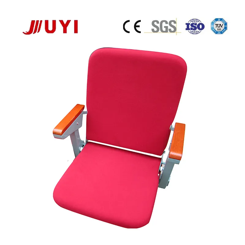Leather Cinema Seats Retractable Auditorium Seating for Indoor