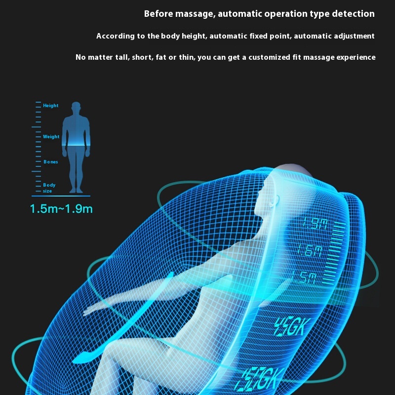 Direct Factory Sale Smart Multifunctional Electric Recliner Space Capsule Massage Chair Musical Function Body Application Sofa