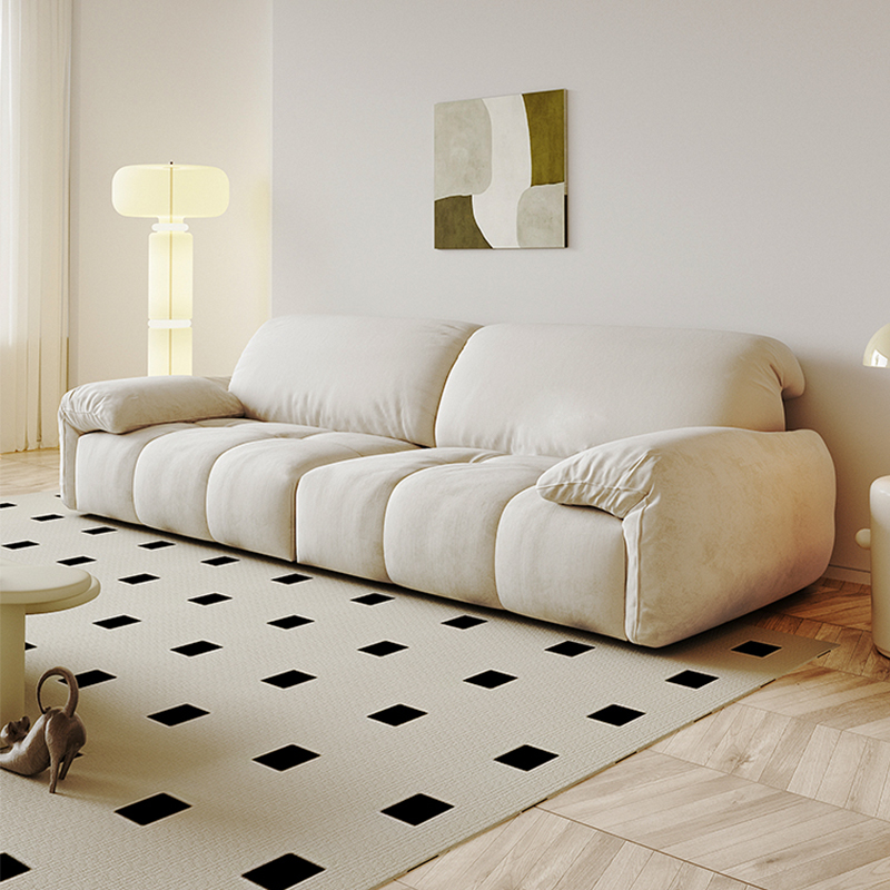 Smart Electric Elephant Ear Sofa Bed Cream Style Retractable Extendable Reclining for Small Apartments Hotels Villas Fabric