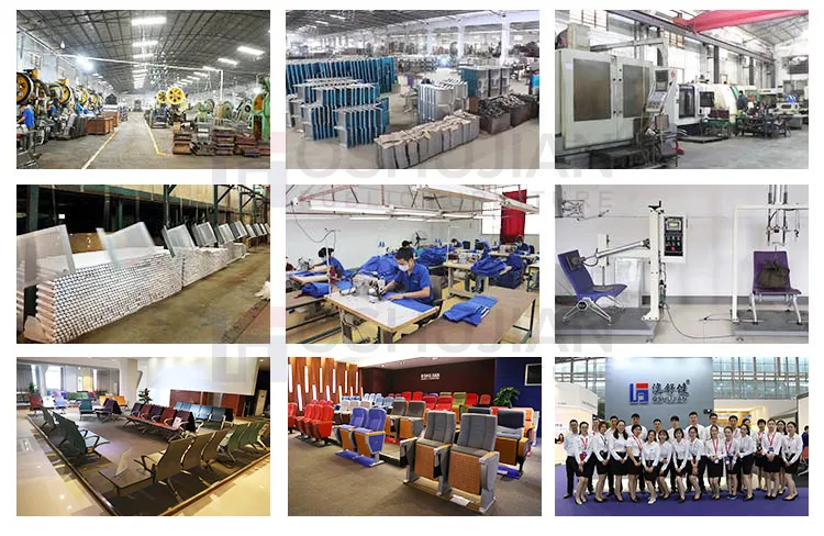 Customized Movie Fabric Folding Cinema Theater Seating Manufacturing Process