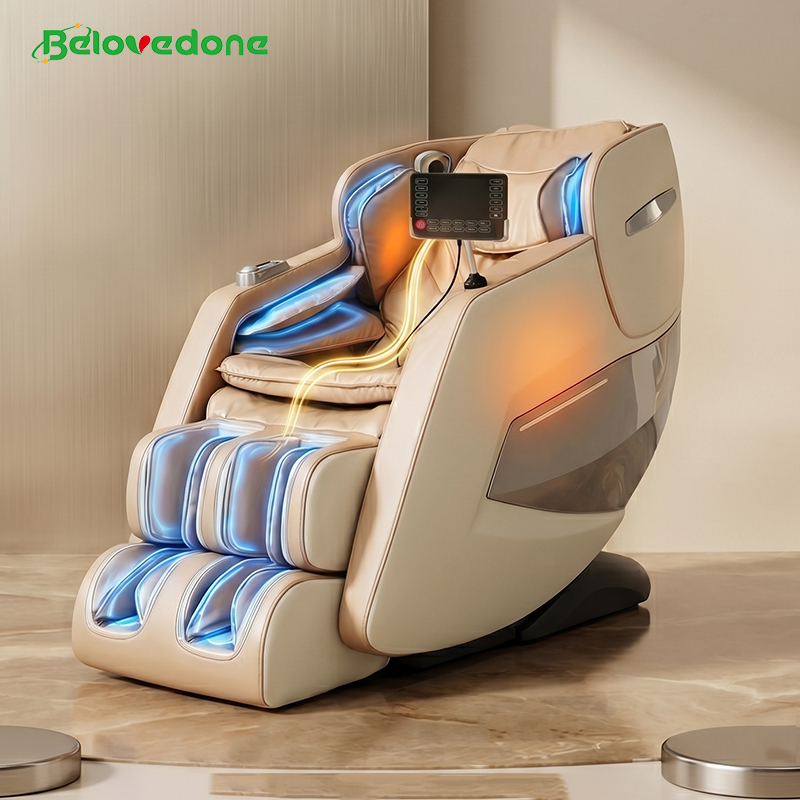 Factory Price OEM 4D 5D 0 Gravity Full Body Healthcare Massage Chair Electric Sofa Luxury Touch Screen With Foot Massage