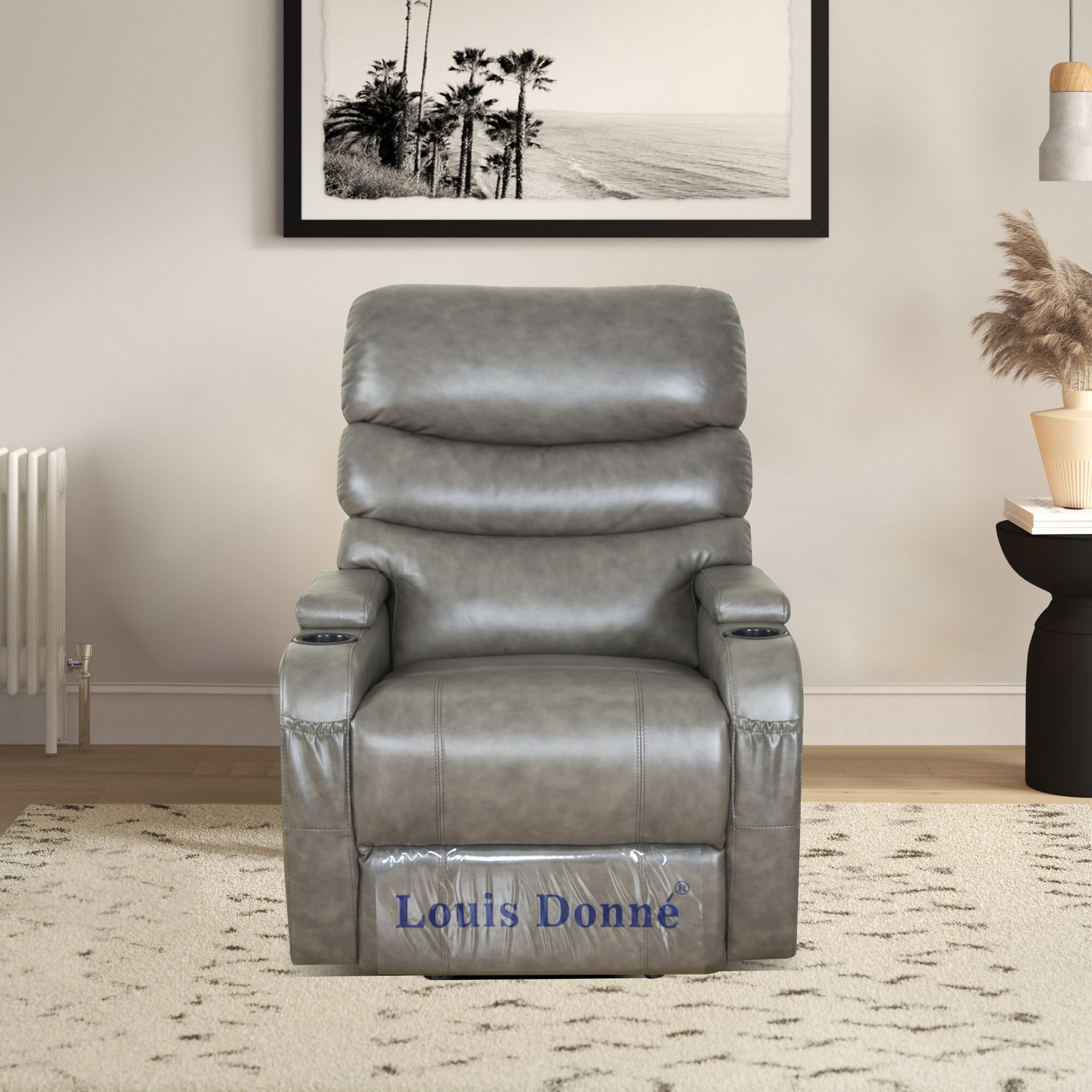 Modern Electric Leather Recliner Smart Furniture