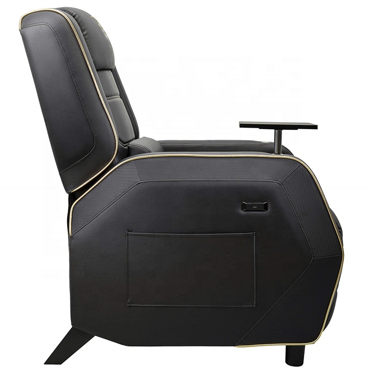 Gaming Throne Free Sample Adjustable Design Ranger Pro Recliner Lift Gaming Sofa with Side Storage Pocket and USB Type C Charge