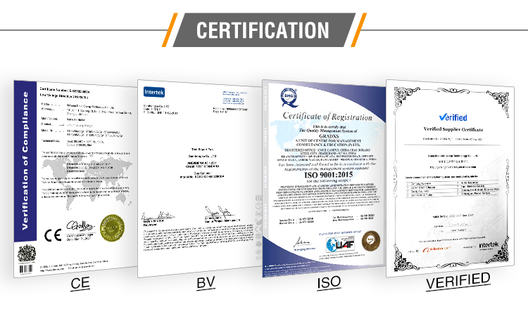 Quality Certificates