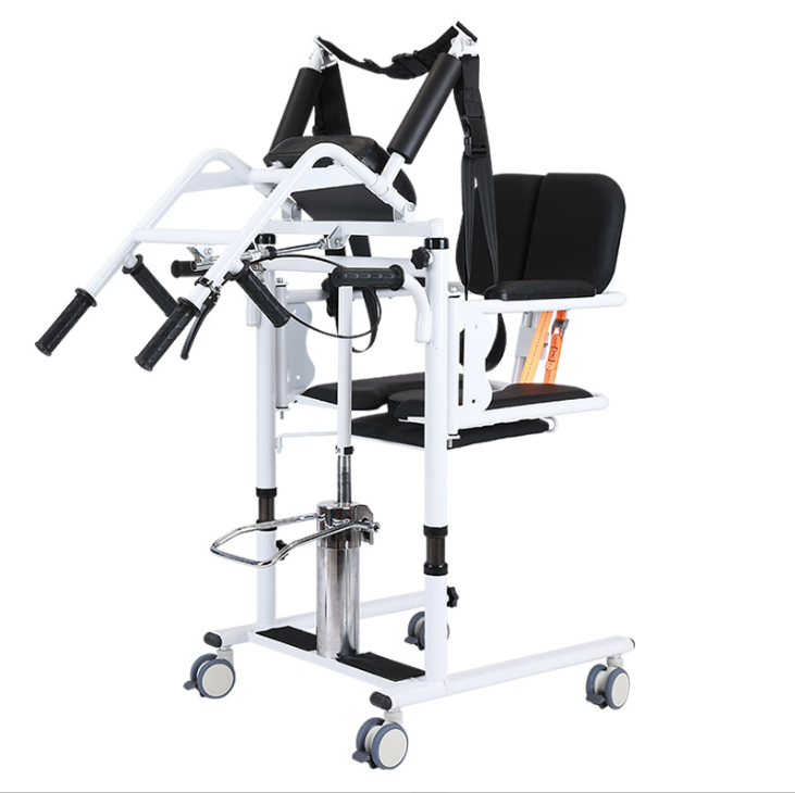 Factory Multi-function Household Paralysis Bedridden Elderly Care Chair Hydraulic Lift Assisted Lifting And Shift Chair