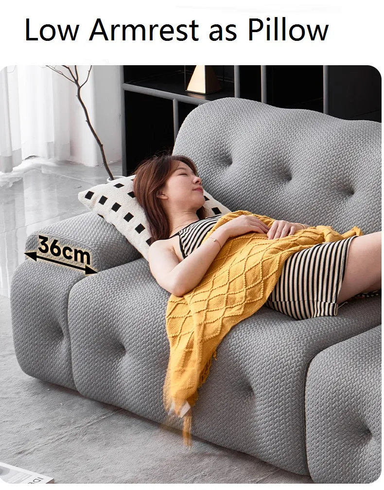 Electric Control Adjustable Pull out Sleeper Couch Bed Sofa Multifunctional Folding Livingroom Furniture Bed Sofa