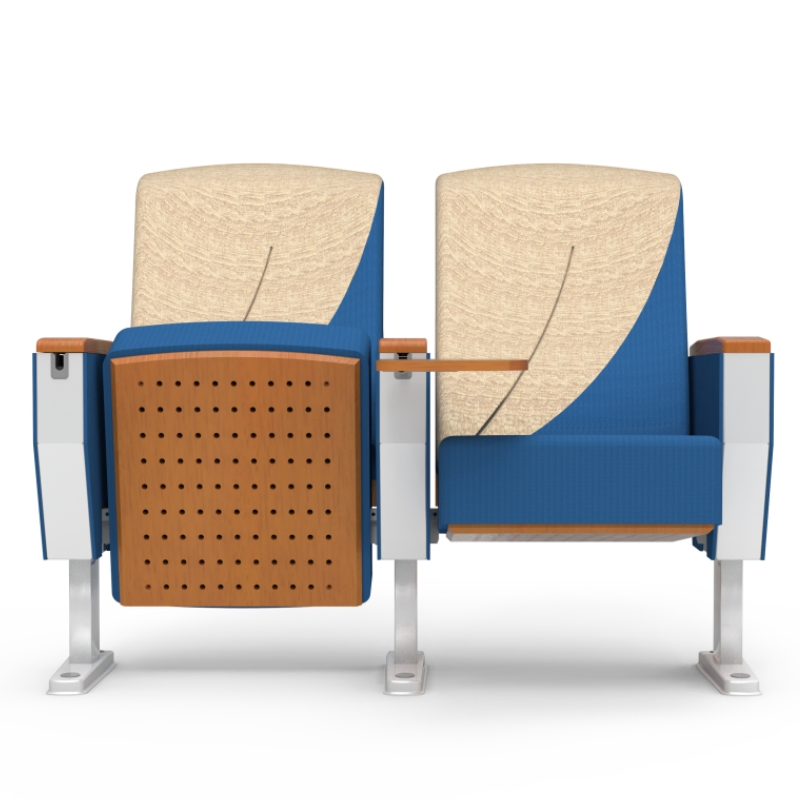 Factory Price Modern Two-Tone Fabric Auditorium Seating for Church