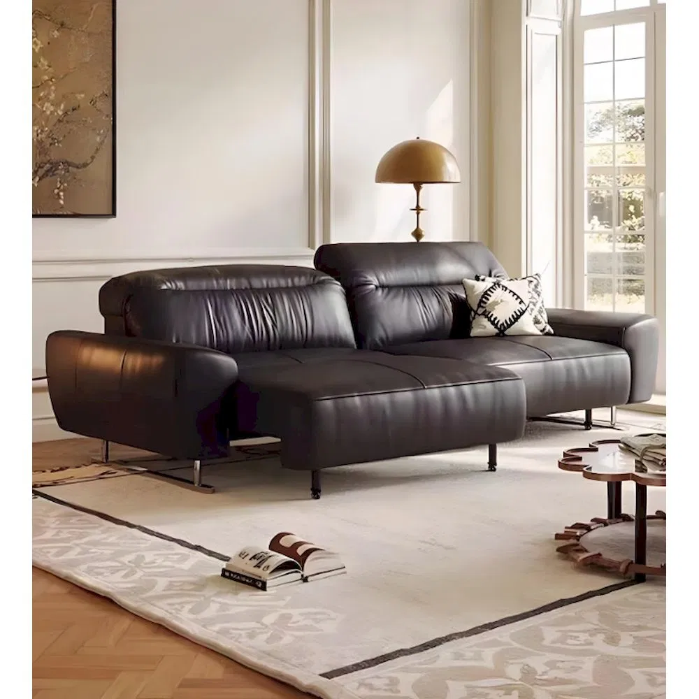 Ergonomic Memory Foam Lumbar Support Power Recliner Sofa Living Room Furniture