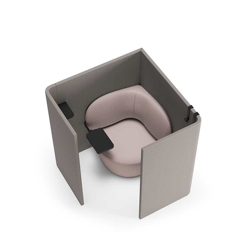 Modular Public Area Combination Functional Durable Office Sofa with Screen Private Space