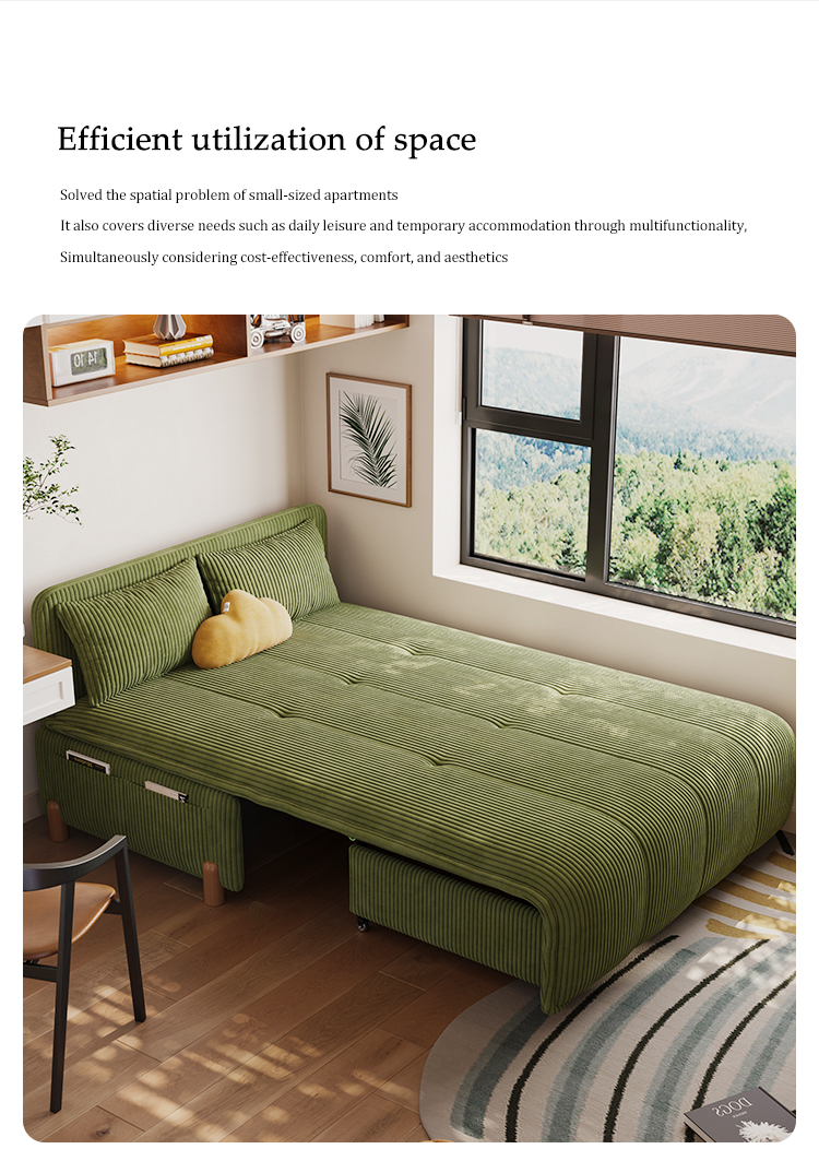 Modern Electric Smart Fabric Recliner L-Shape Sofa Bed Convertible Foldable Solid Wood Frame School Mall Living Room Furniture