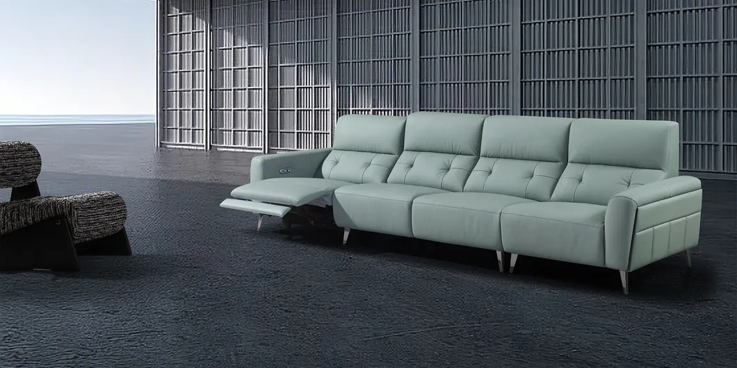 Electric Sectional Modular Recliner Detail