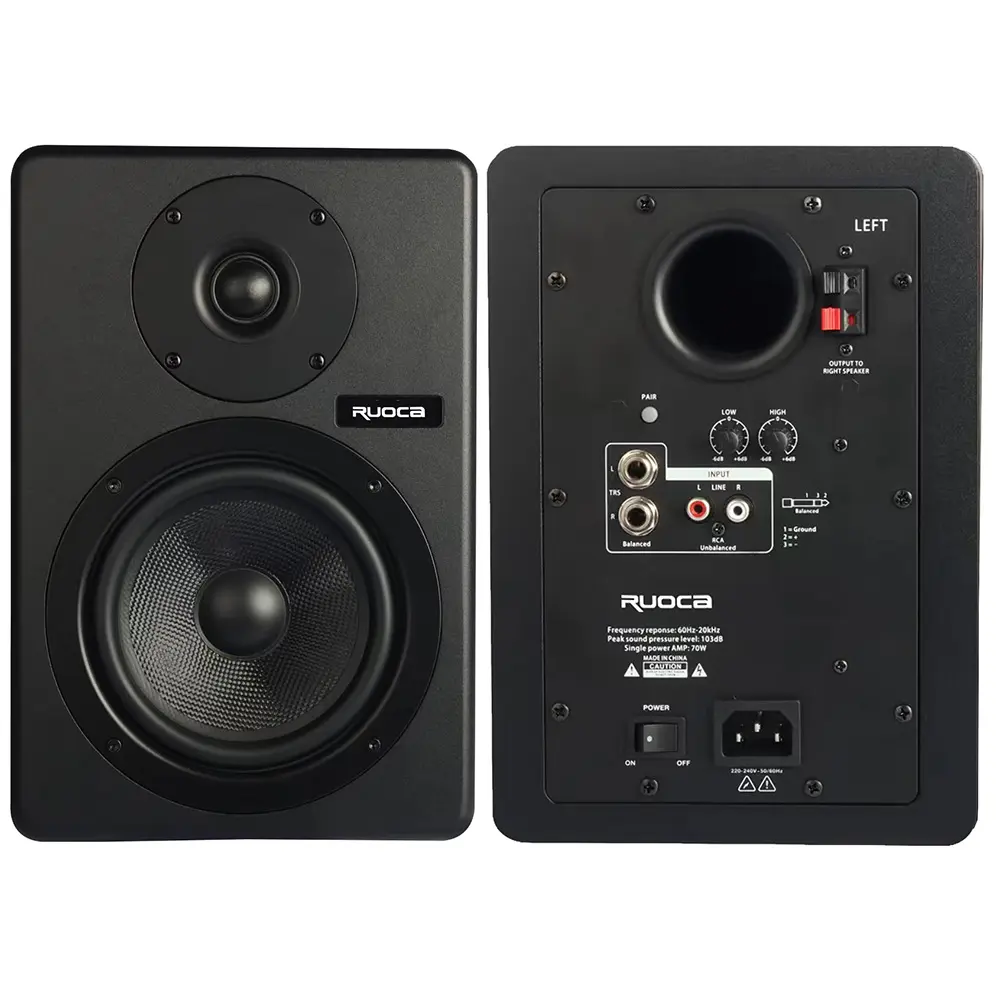 ODM Ruoca A6-BT Powered Studio Monitor Speakers Manufacturers, Suppliers