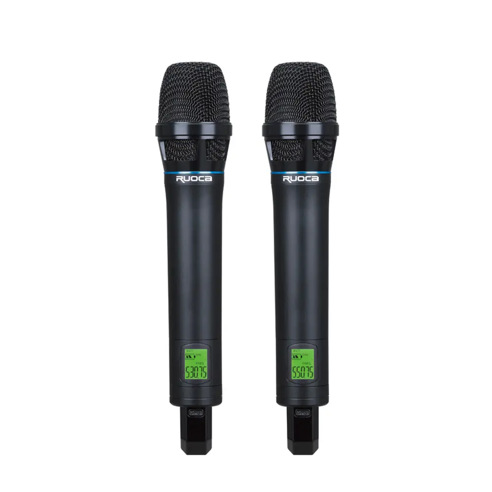 CE Certification RC-U8021-Ruoca Professional Dual Channel Wireless Microphone Supplier, Exporter