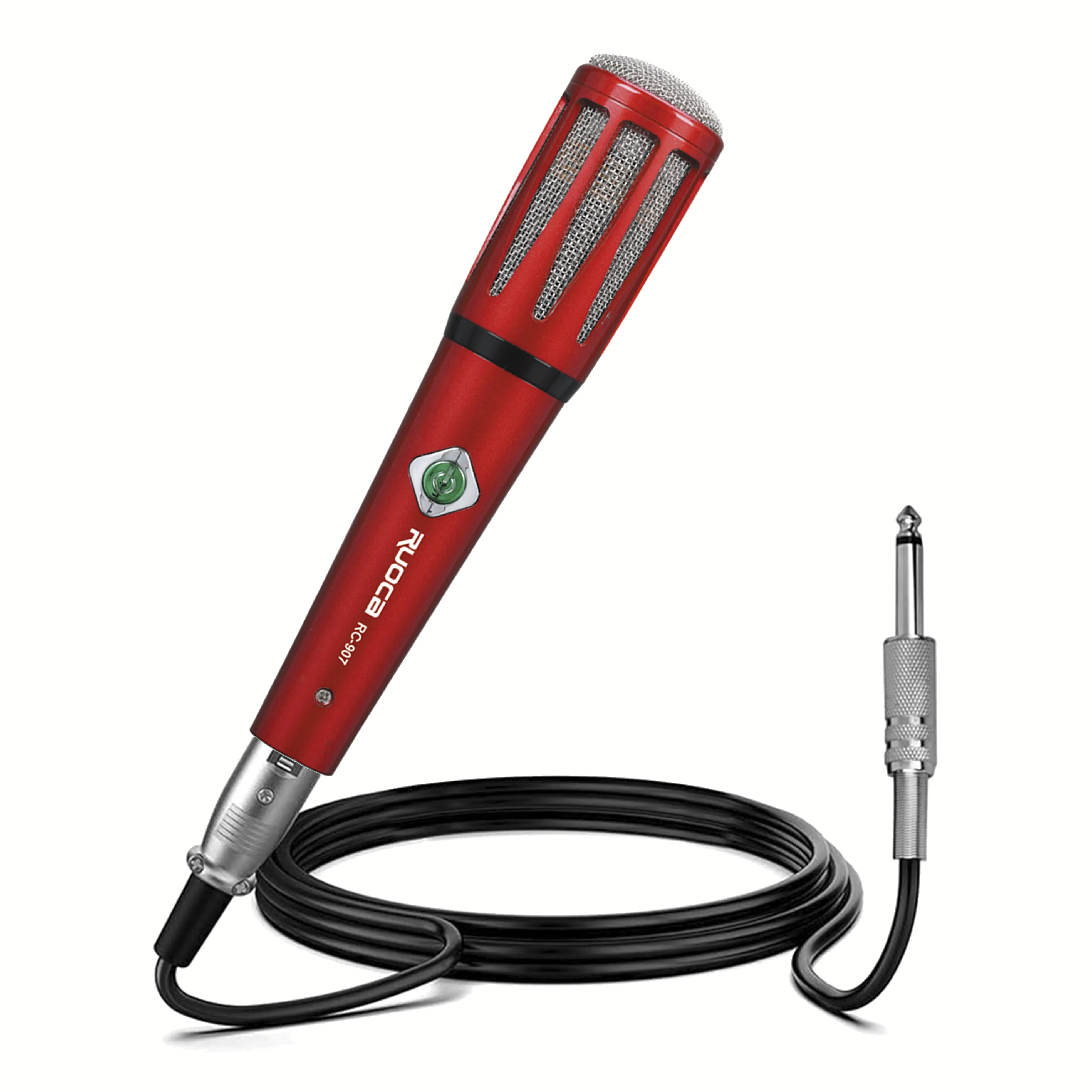 Wholesale Ruoca Handheld Microphone RC-907 Wired Microphone For Singing Manufacturer, Exporters