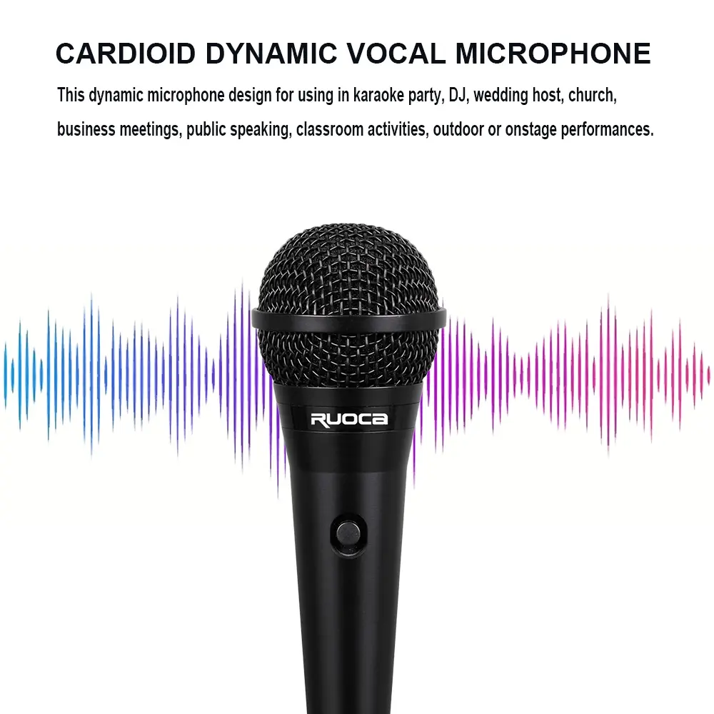 ODM Ruoca Handheld Microphone RC-58A DJ Microphone Manufacturer, Manufacturers