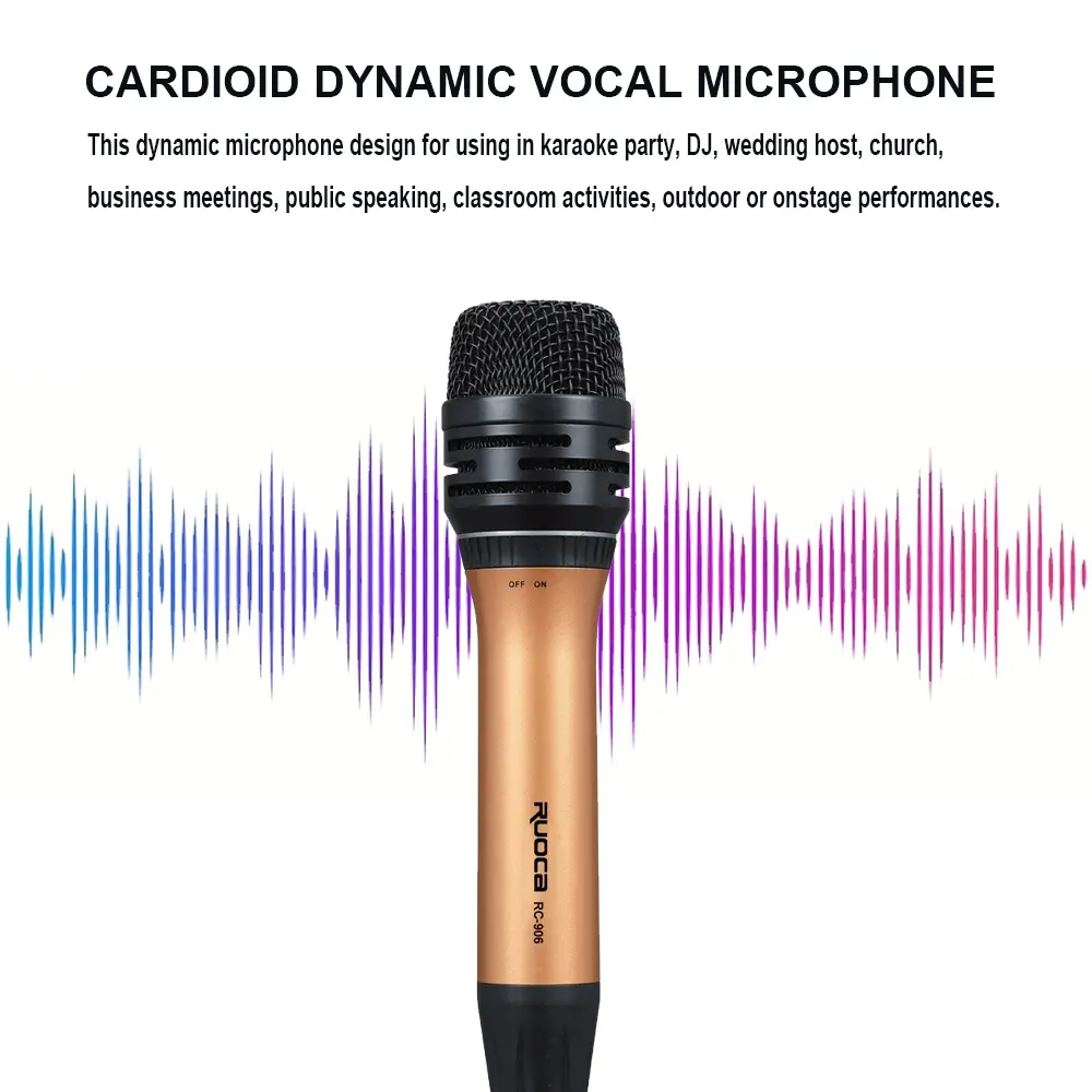 OEM Ruoca Wired Microphone RC-906 Manufacturers, Factories
