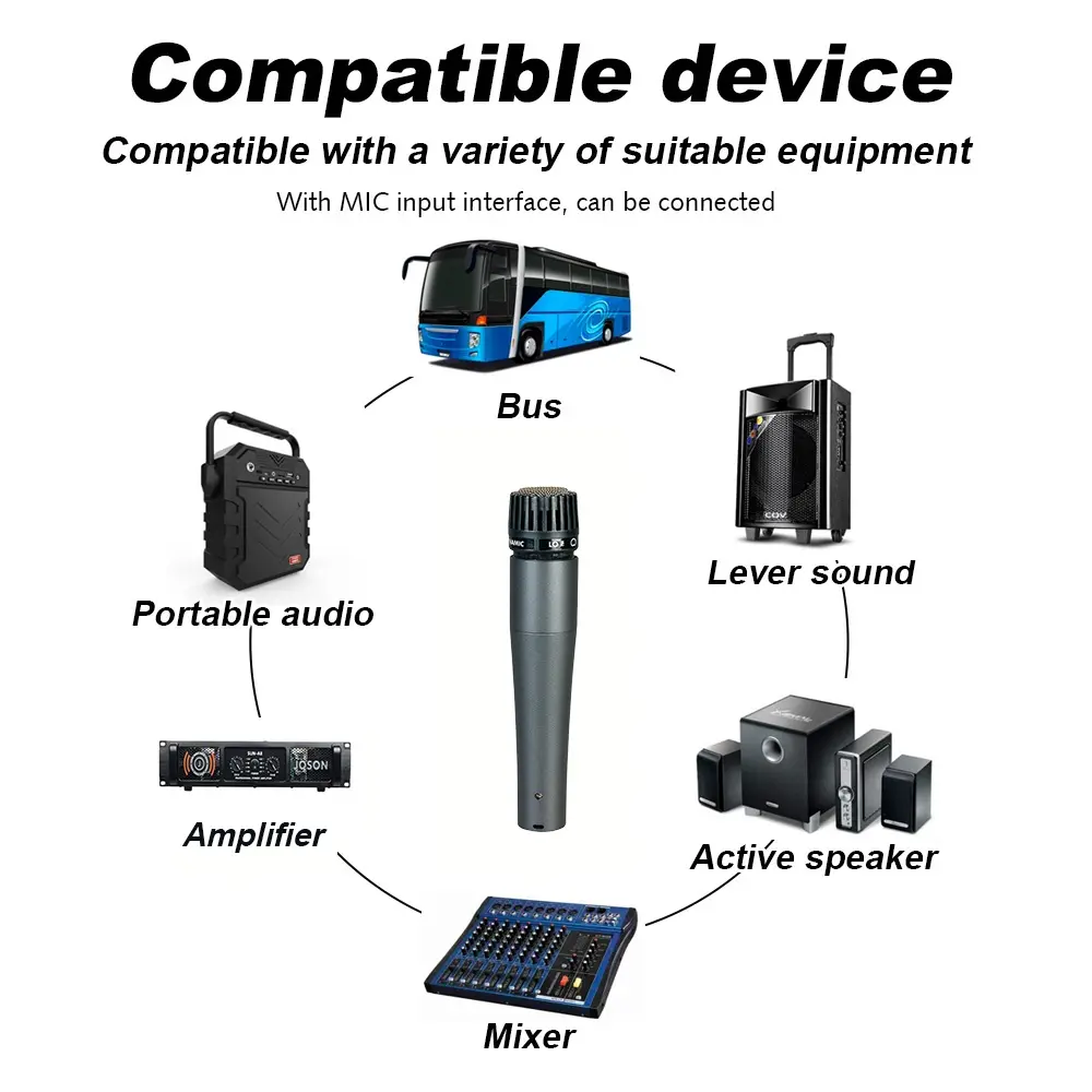 Best Ruoca Handheld Microphone RC-57 DJ Microphone Manufacturer, Factory